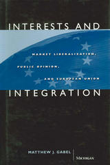 front cover of Interests and Integration