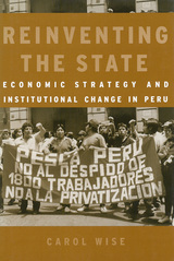 front cover of Reinventing the State