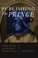 front cover of Publishing The Prince