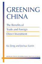 front cover of Greening China