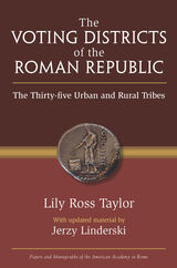 front cover of The Voting Districts of the Roman Republic
