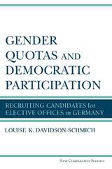 front cover of Gender Quotas and Democratic Participation