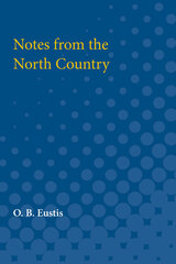 front cover of Notes from the North Country