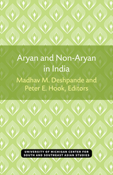 front cover of Aryan and Non-Aryan in India