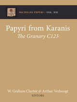 front cover of Papyri from Karanis