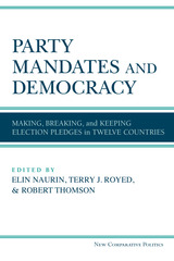 front cover of Party Mandates and Democracy