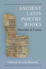 front cover of Ancient Latin Poetry Books