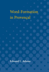 Word-Formation in Provencal