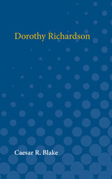 front cover of Dorothy Richardson