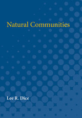 front cover of Natural Communities