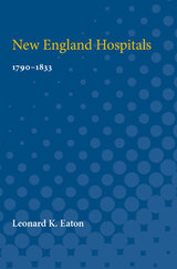 front cover of New England Hospitals