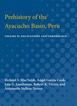 front cover of Prehistory of the Ayacucho Basin, Peru