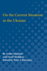 front cover of On the Current Situation in the Ukraine