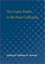 front cover of The Coptic Psalter in the Freer Collection