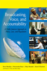 front cover of Broadcasting, Voice, and Accountability