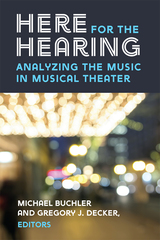 front cover of Here for the Hearing