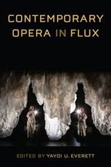 front cover of Contemporary Opera in Flux