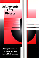 front cover of Adolescents after Divorce