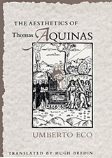 front cover of The Aesthetics of Thomas Aquinas