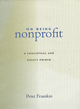 front cover of On Being Nonprofit