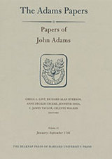 front cover of Papers of John Adams