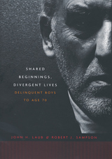 front cover of Shared Beginnings, Divergent Lives