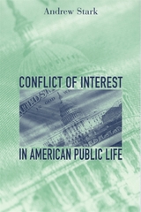 front cover of Conflict of Interest in American Public Life