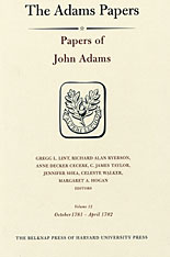 front cover of Papers of John Adams