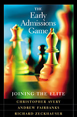 front cover of The Early Admissions Game