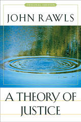 front cover of A Theory of Justice