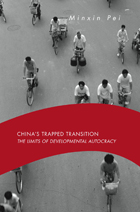 front cover of China’s Trapped Transition
