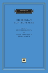 front cover of Ciceronian Controversies