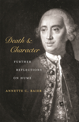 front cover of Death and Character