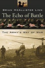 front cover of The Echo of Battle