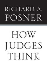 front cover of How Judges Think