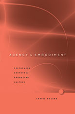front cover of Agency and Embodiment