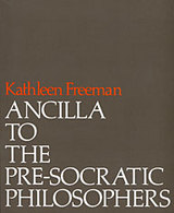 front cover of Ancilla to Pre-Socratic Philosophers
