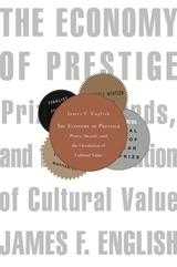front cover of The Economy of Prestige