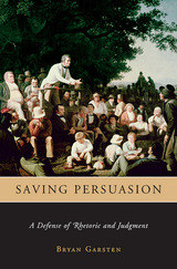 front cover of Saving Persuasion