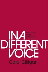 front cover of In a Different Voice