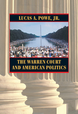 front cover of The Warren Court and American Politics