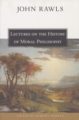 front cover of Lectures on the History of Moral Philosophy