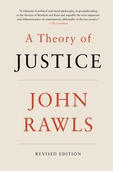 front cover of A Theory of Justice