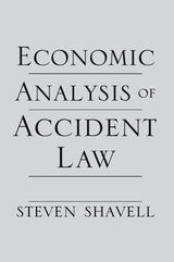 front cover of Economic Analysis of Accident Law