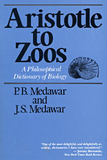 front cover of Aristotle to Zoos