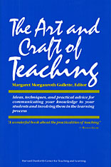 front cover of The Art and Craft of Teaching