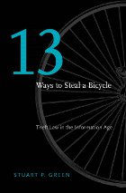 front cover of Thirteen Ways to Steal a Bicycle
