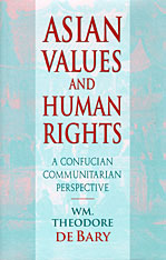 front cover of Asian Values and Human Rights