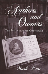front cover of Authors and Owners