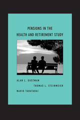 front cover of Pensions in the Health and Retirement Study